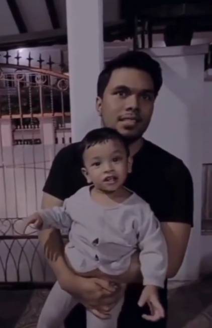 Thariq Halilintar momong Gala (instagram.com/galaasky.official)