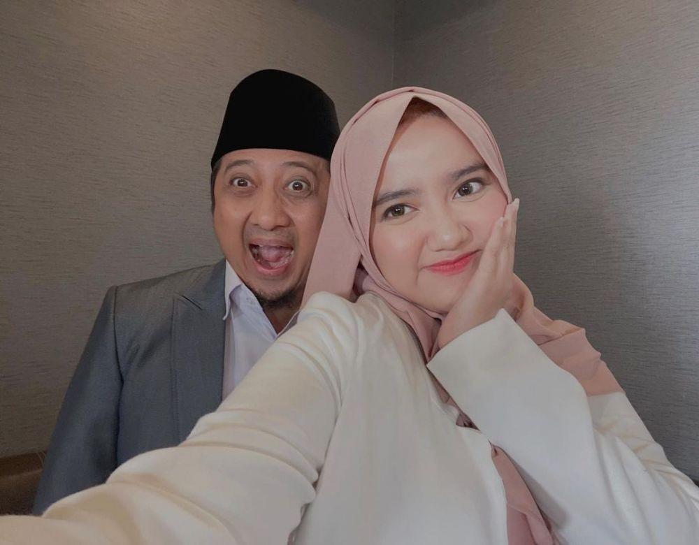 9 Potret Kompak Wirda-Yusuf Mansur, Selalu Membela dan Mendukungnya
