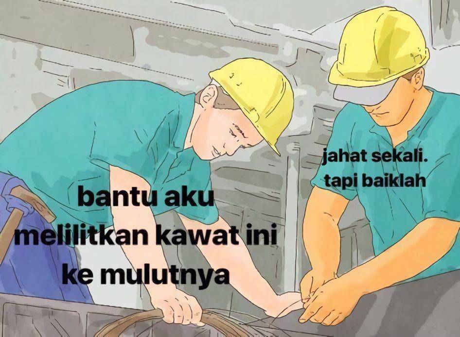 meme bergelut (twitter.com/driaaa22)
