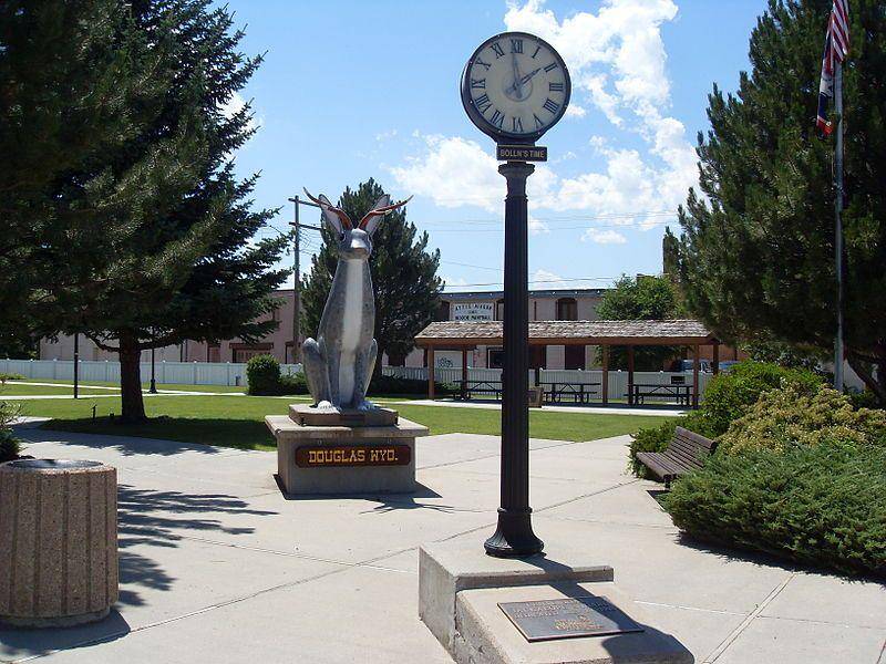 Jackalope Square di Douglas, WY (commons.wikimedia.org/Wusel007/Own Work)