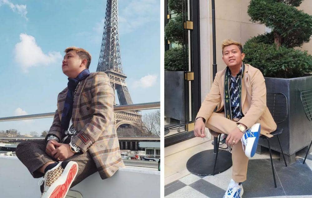 9 Potret Denny Caknan saat Liburan ke Paris, Gayanya Kece!