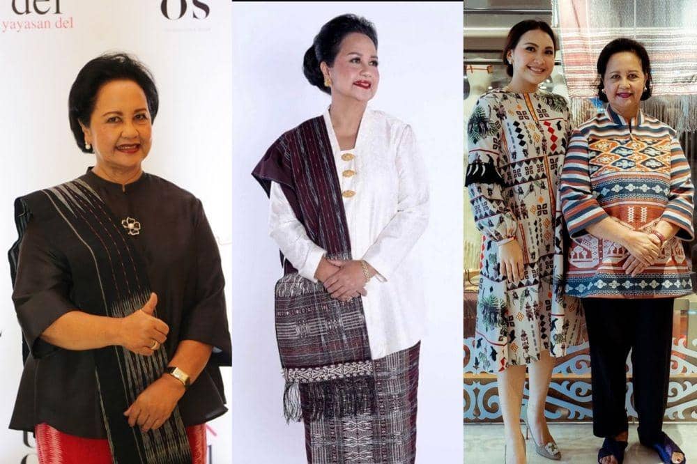 Gaya Etnik dan Kebaya Istri Luhut Pandjaitan, Bersahaja di Tiap Acara