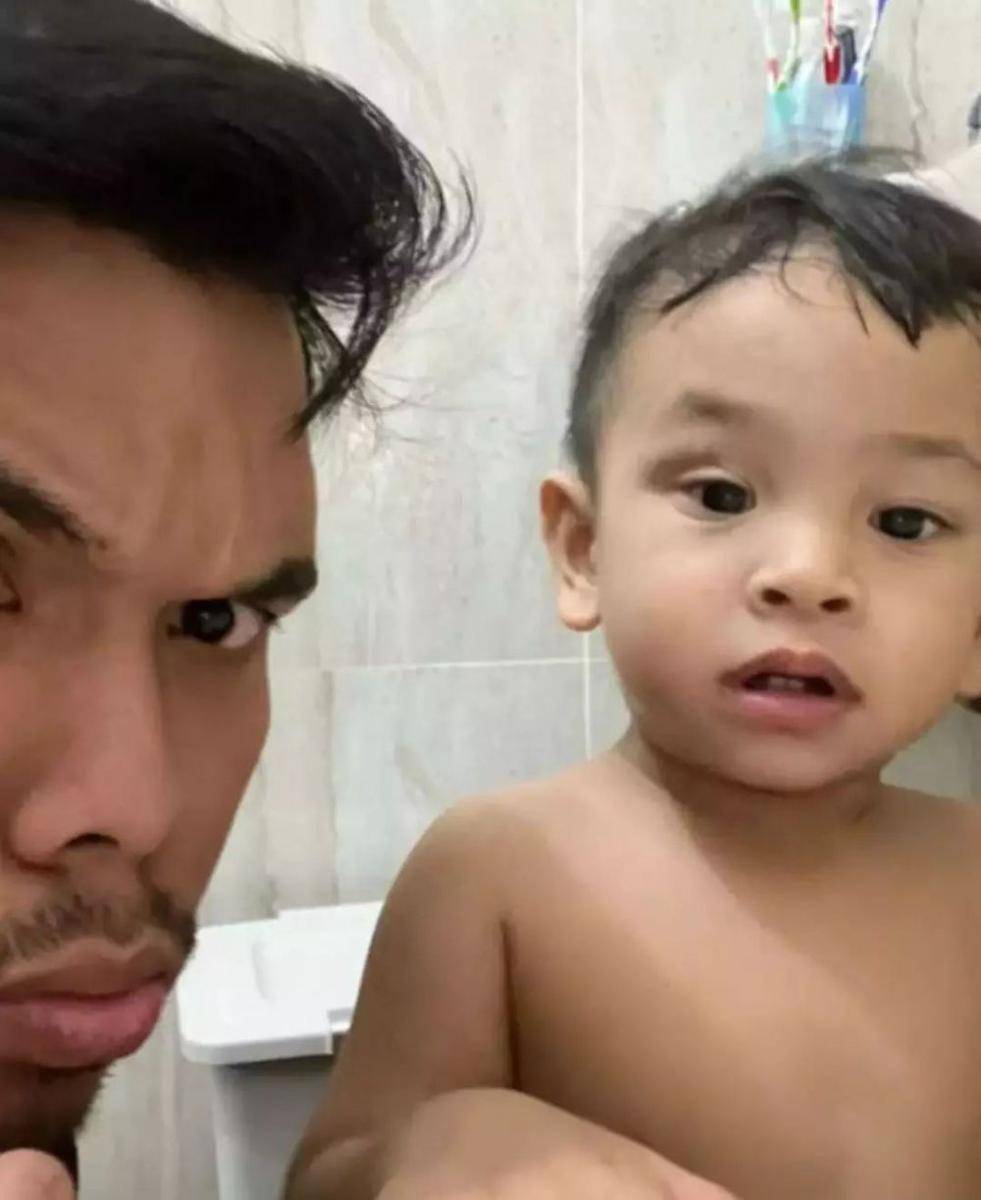 Thariq Halilintar momong Gala (instagram.com/galaasky.official)