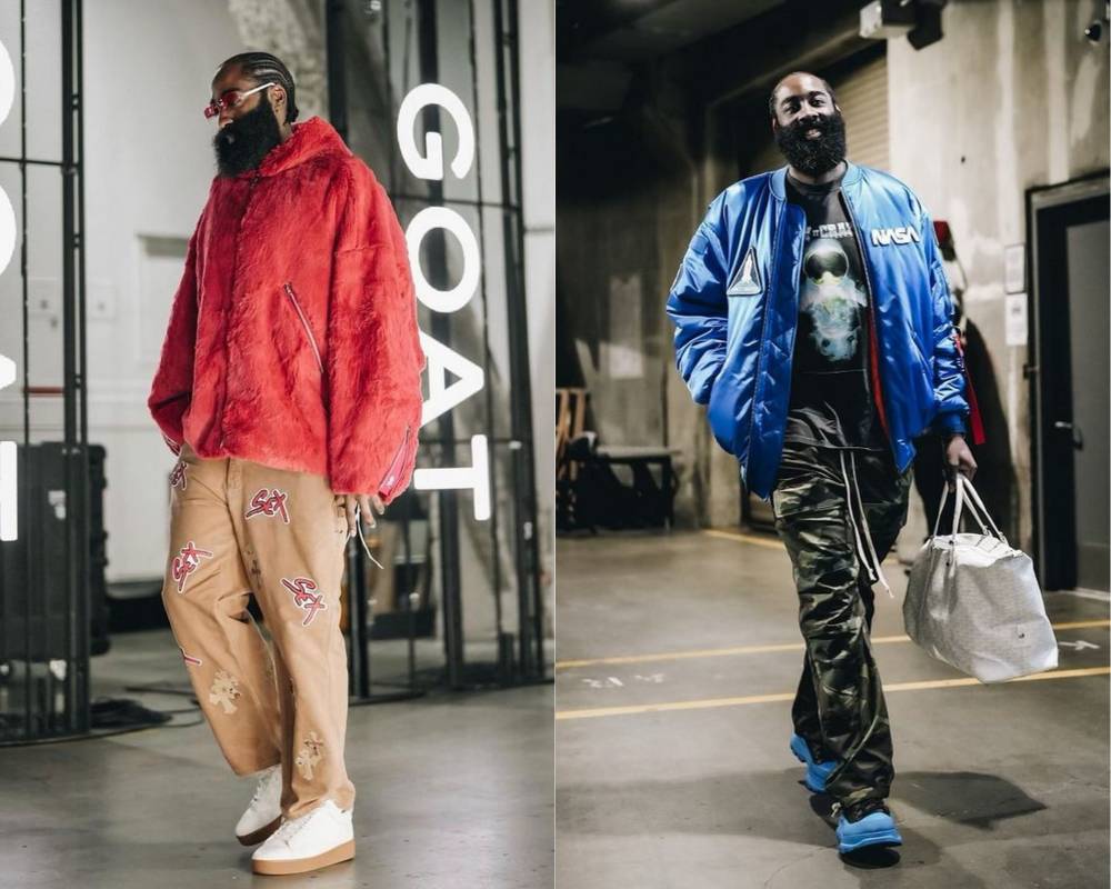 Ide Outfit Outer James Harden (instagram.com/jharden13)