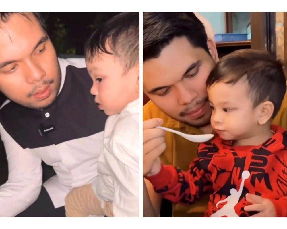 Thariq Halilintar momong Gala (instagram.com/galaasky.official)