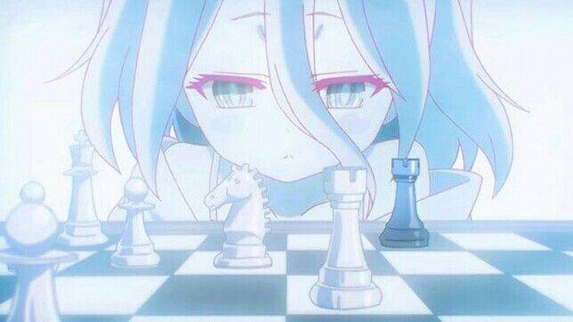 Shiro dan catur. (Dok. Madhouse/No Game No Life)