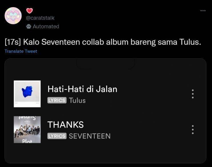 pelesetan judul Hati-Hati Di Jalan (twitter.com/caratstalk)