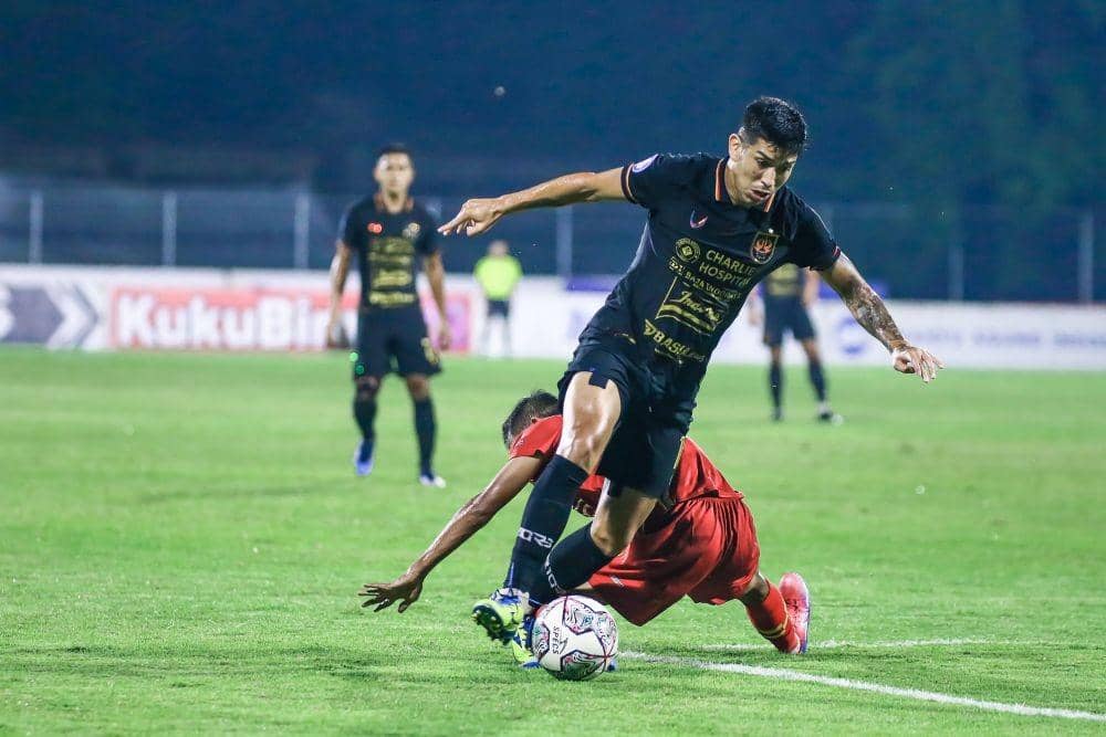 Pertandingan PSIS Semarang melawan Bhayangkara FC di laga pekan ke-30 di BRI Liga 1 2021/2022. (Dok. PSIS Semarang)