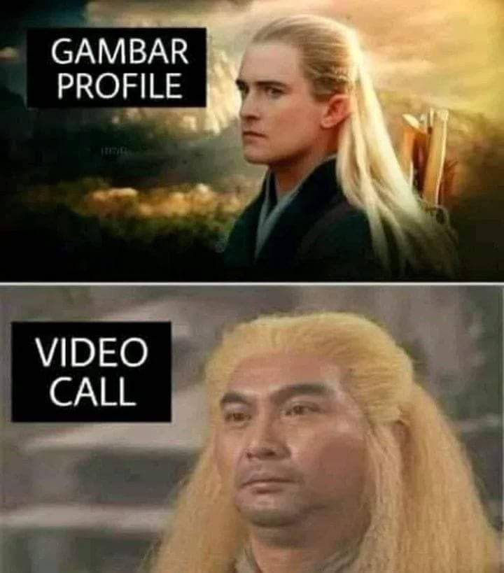 meme video call (twitter.com/jowoshitpost)