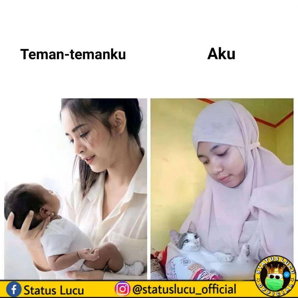 meme beda nasib (instagram.com/statuslucu_official)