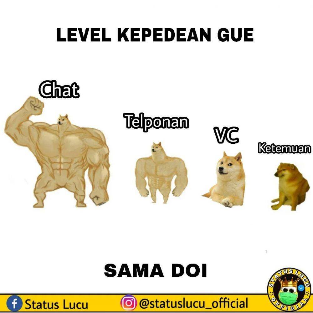 meme video call (instagram.com/statuslucu_official)