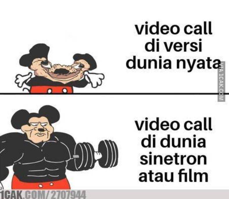 meme video call (1cak.com)