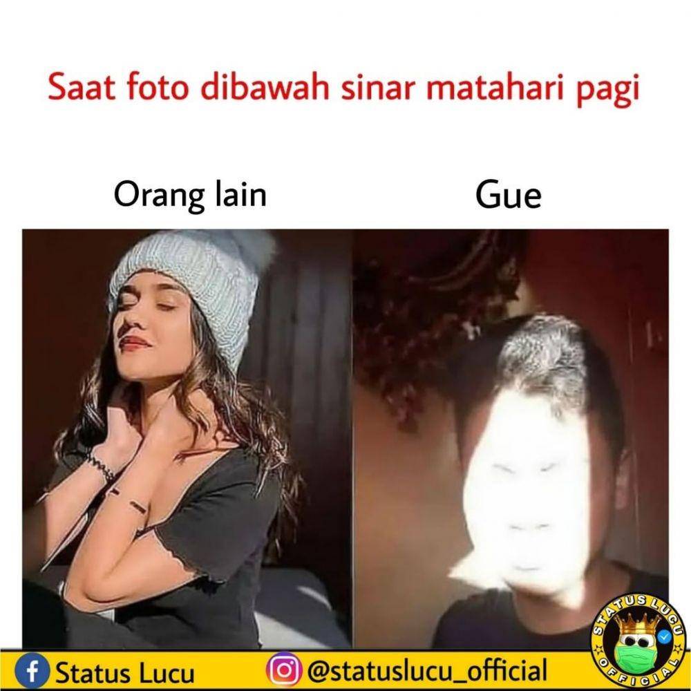 meme beda nasib (instagram.com/statuslucu_official)