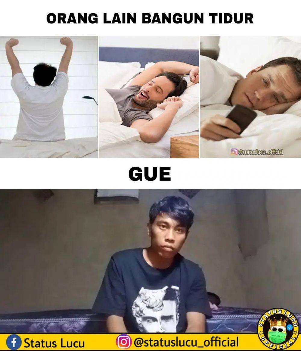meme beda nasib (instagram.com/statuslucu_official)