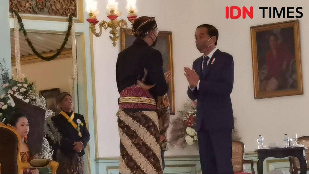 Presiden Jokowi Tiba-Tiba Hadir ke Jumenengan KGPAA Mangkunegara X