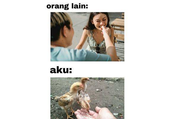 meme beda nasib (instagram.com/statuslucu_official)
