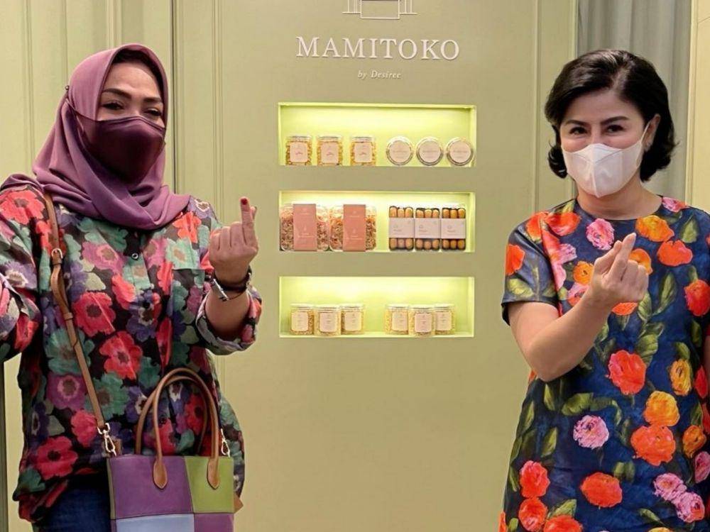 potret Desiree dan Mama Rieta (instagram.com/mamitoko)