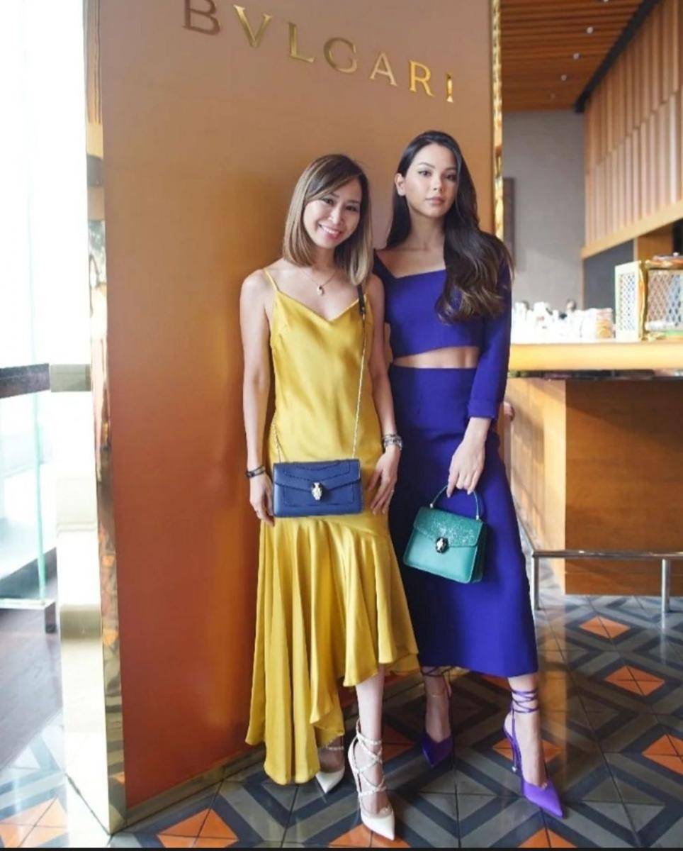 inspirasi outfit one set ala Alyssia Daguise (instagram.com/stefanietefi)