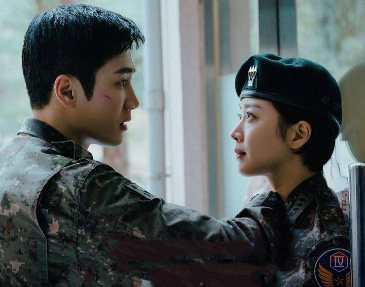 Ahn Bo Hyun dan Jo Bo Ah (dok. tvN/Military Prosecutor Doberman)