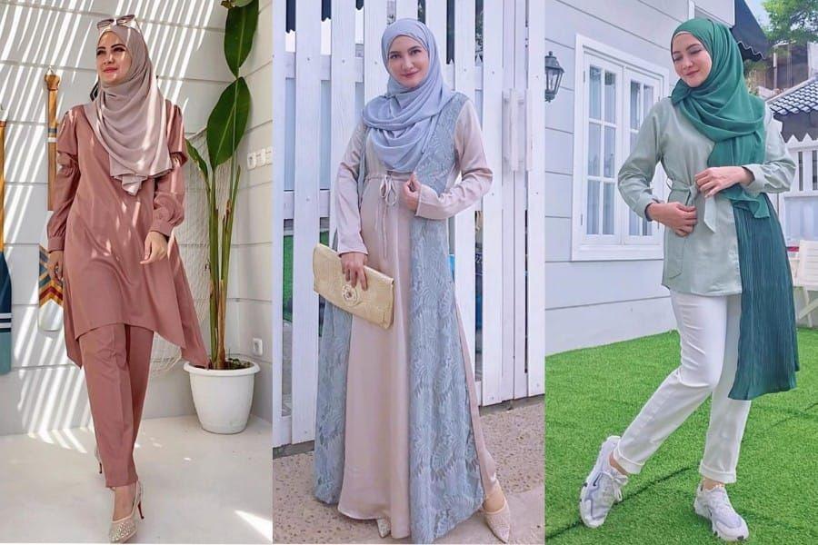 9 Gaya Busana dengan Hijab ala Natalie Sarah, Siap Sambut Ramadan