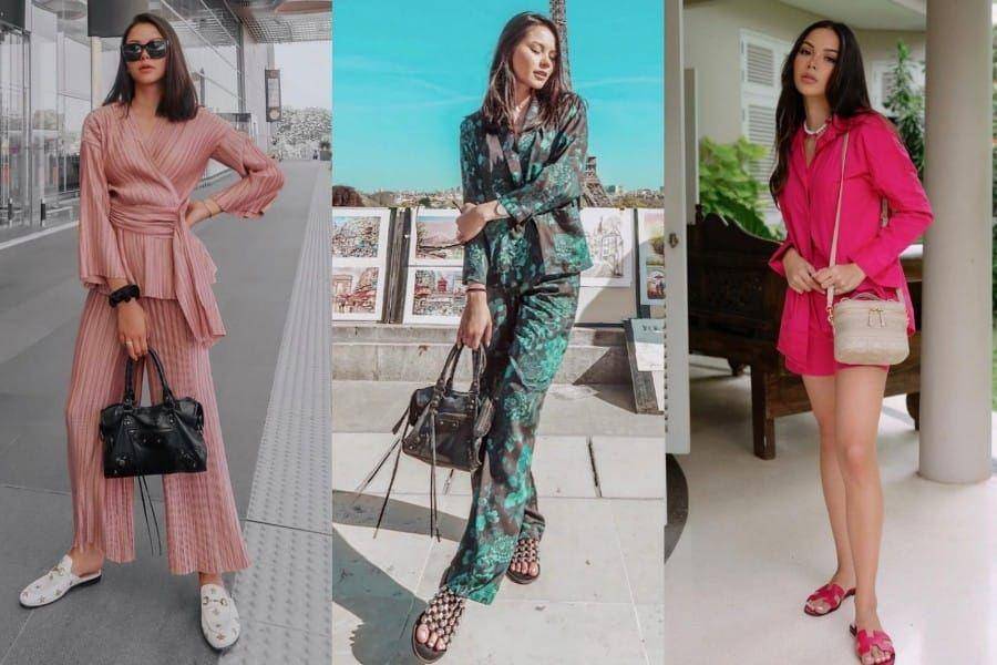 inspirasi outfit one set ala Alyssia Daguise (instagram.com/alyssiadaguise)