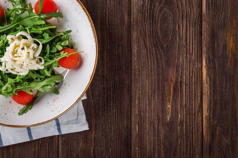ilustrasi salad rucola jeruk bali (pexels.com/Pixabay)