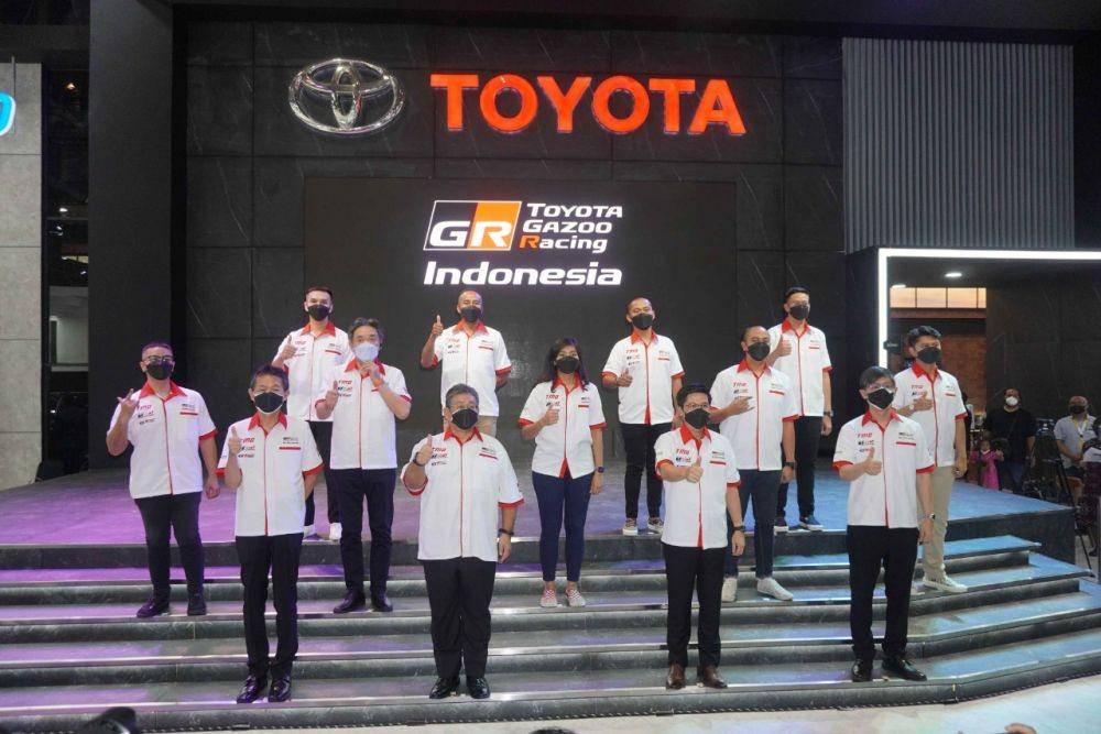 Perkenalan tim balap TOYOTA GAZOO Racing Indonesia (Dok TAM)
