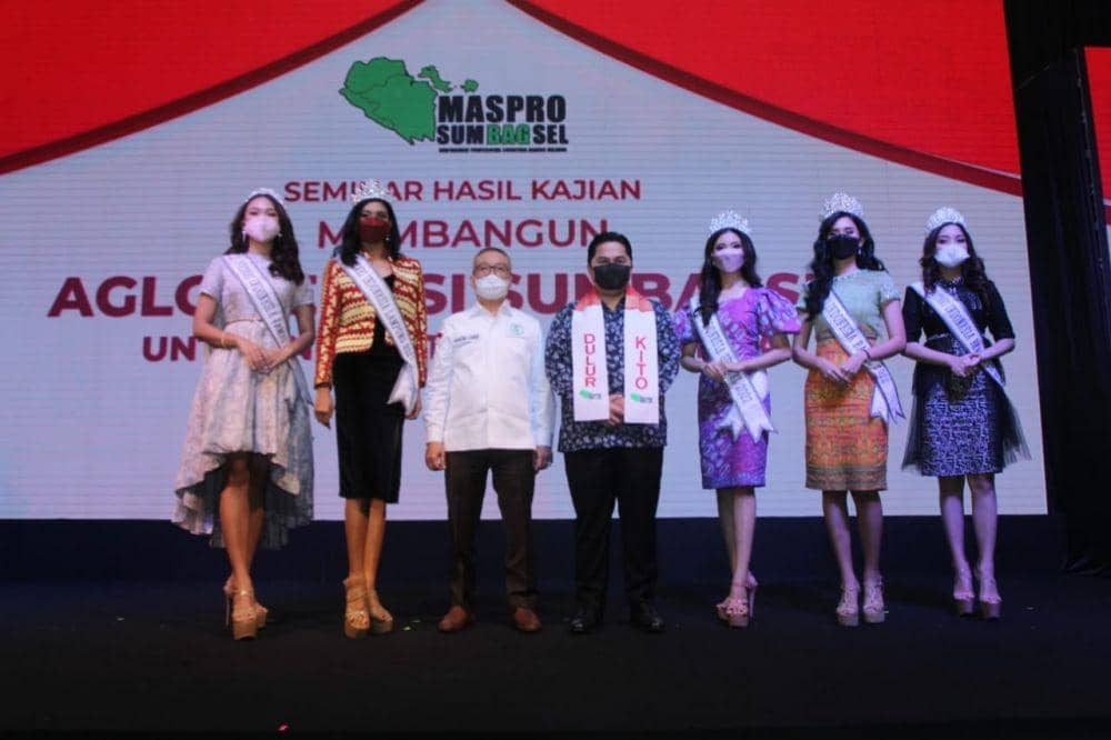 Seminar 'Membangun Aglomerasi Sumbagsel untuk Nusantara-Indonesia' di Fairmont Hotel Senayan, Jakarta, Sabtu (12/3/2022). (IDN Times/ Istimewa)
