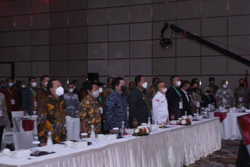 Seminar 'Membangun Aglomerasi Sumbagsel untuk Nusantara-Indonesia' di Fairmont Hotel Senayan, Jakarta, Sabtu (12/3/2022). (IDN Times/ Istimewa)