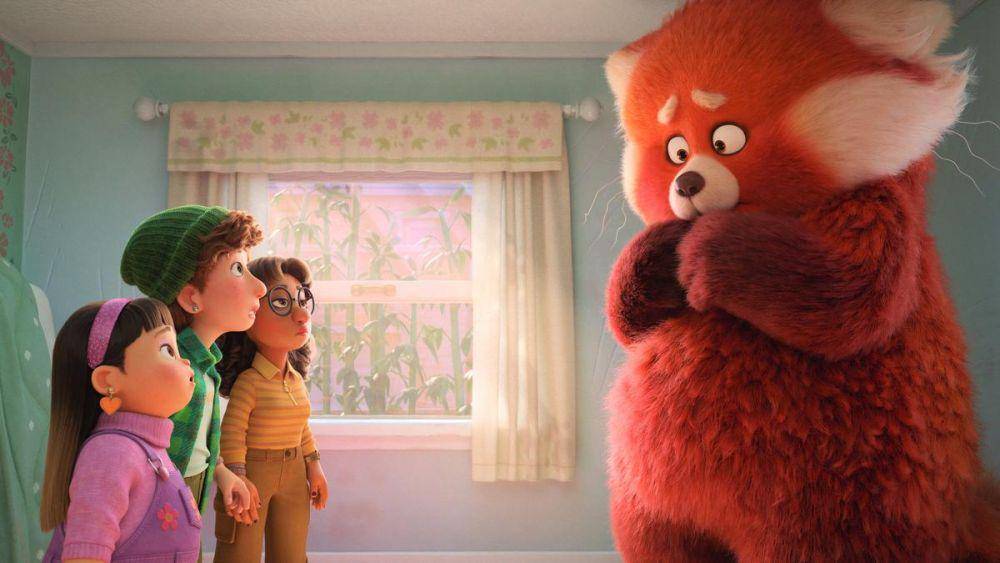 Adegan dalam film Turning Red (dok. Pixar Animation Studios/Turning Red)