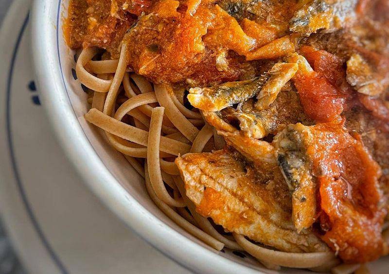 Pasta e alici (instagram.com/indomestico)