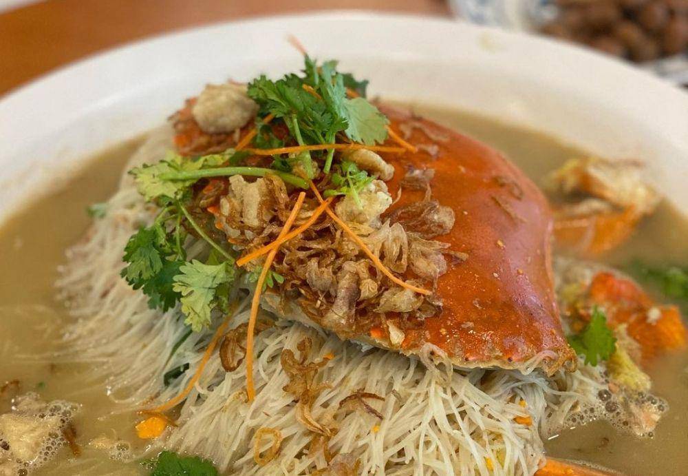 crab bee hoon soup (instagram.com/uta0504)