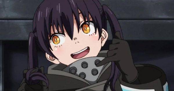 Tamaki, anggota pindahan dari regu 1 ( Dok. David Producutin / Fire Force )