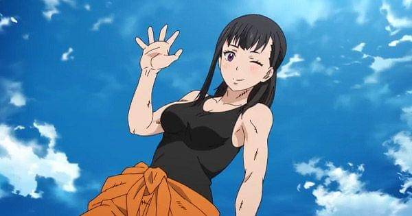 Maki Oze, mantan anggota militer Jepang ( Dok. David Producutin / Fire Force )