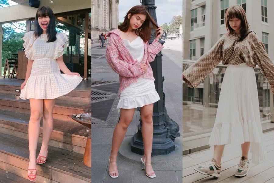 9 Inspirasi OOTD buat Tubuh Mungil ala Rebecca Klopper, Trendi Abis!