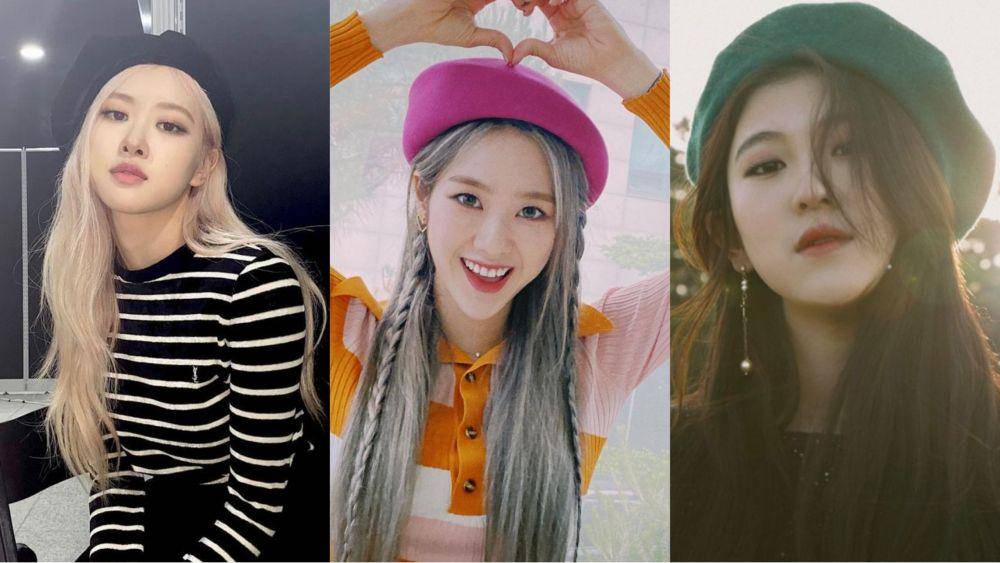 Rosé BLACKPINK (instagram.com/roses_are_rosie) | Jiho OH MY GIRL (instagram.com/jihoa_f) | Yerin Baek (topstarnews.com)