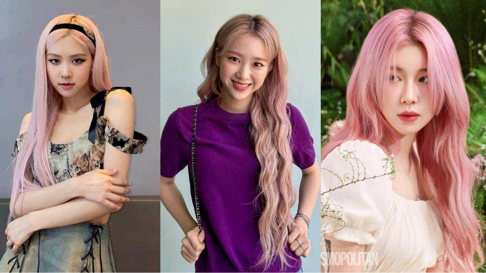 Rosé BLACKPINK (instagram.com/roses_are_rosie) | Jiho OH MY GIRL (instagram.com/jihoa_f) | Yerin Baek (cosmopolitan.co.kr)