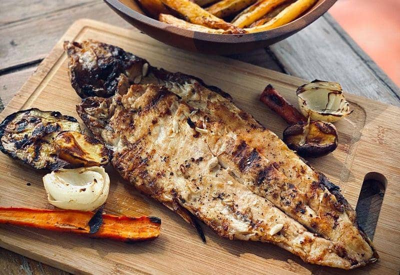 Boga a la parrilla (instagram.com/simplementemelinacocina)