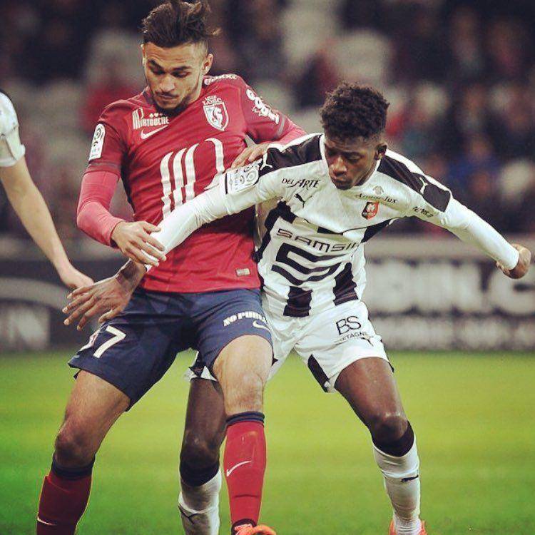 Ousmane Dembele saat membela Stade Rennais. (instagram.com/o.dembele7)
