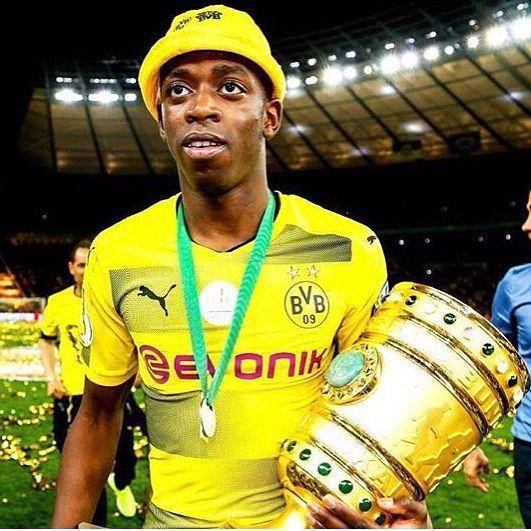 Ousmane Dembele berseragam Borussia Dortmund (instagram.com/o.dembele7)
