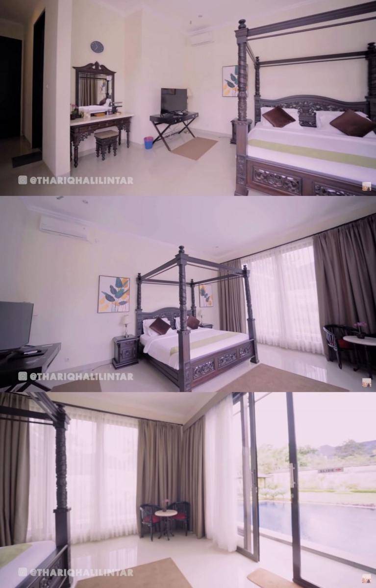 Villa sementara Thariq di Bogor (YouTube.com/Thariq Halilintar/)