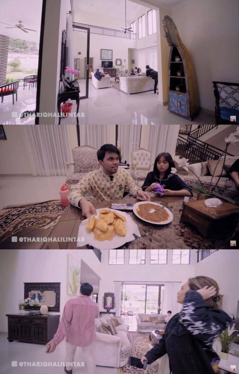 Villa sementara Thariq di Bogor (YouTube.com/Thariq Halilintar/)