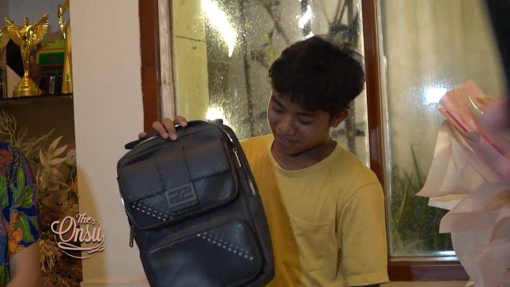 momen kejutan ultah Betrand Peto (youtube/The Onsu Family)