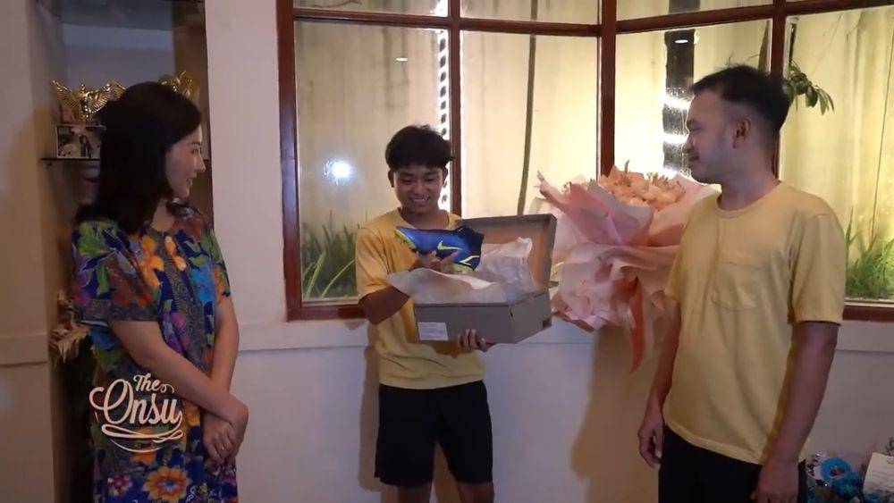 momen kejutan ultah Betrand Peto (youtube/The Onsu Family)