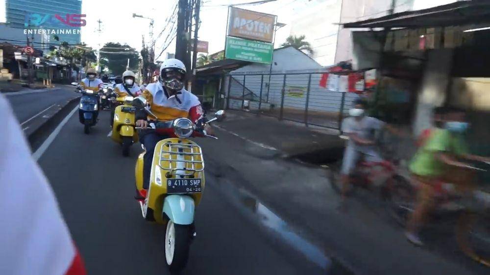 Raffi Ahmad geng motor Predator (youtube/RANS Entertainment)