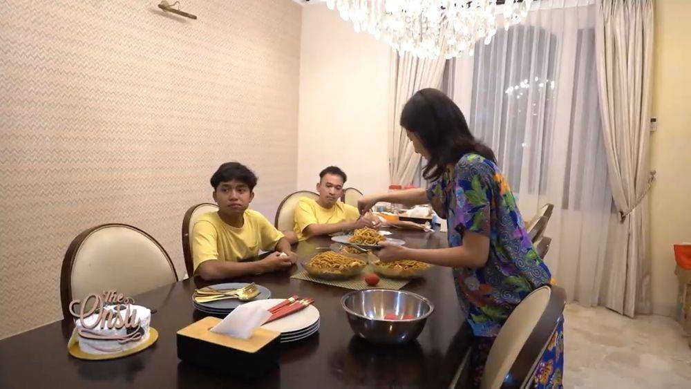 momen kejutan ultah Betrand Peto (youtube/The Onsu Family)
