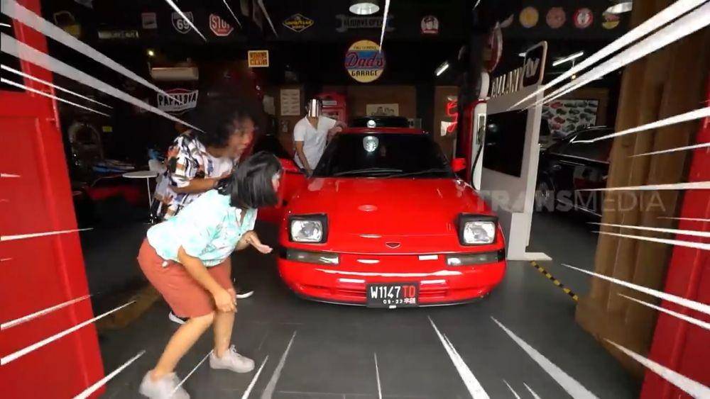 potret garasi mewah Andre Taulany (youtube/TRANS7 OFFICIAL)