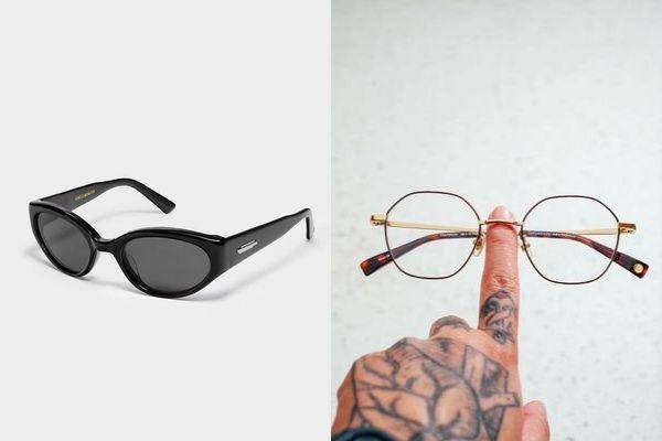 Rekomendasi kacamata untuk pria berwajah bulat (instagram.com/gentlemonster_sunglasses | instagram.com/saturdays.lifestyle)