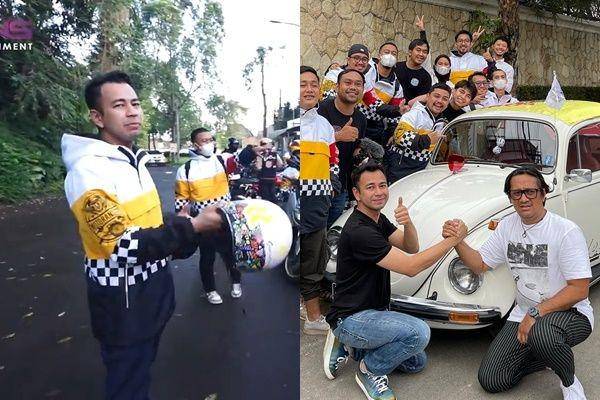 Raffi Ahmad geng motor Predator (youtube/RANS Entertainment | instagram.com/raffinagita1717)