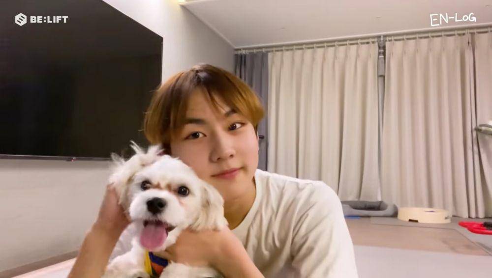 Jungwon ENHYPEN bersama Maeumi (youtube.com/ENHYPENOFFICIAL)